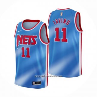 Camiseta Brooklyn Nets Kyrie Irving #11 Classic 2020-21 Azul