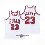 Camiseta Chicago Bulls Michael Jordan #23 Mitchell & Ness 1996-97 Blanco