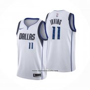 Camiseta Dallas Mavericks Kyrie Irving #11 Association 2022-23 Blanco