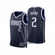 Camiseta Dallas Mavericks Kyrie Irving #2 Statement 2022-23 Azul