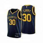 Camiseta Golden State Warriors Stephen Curry #30 Statement 2022-23 Azul