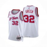 Camiseta Houston Rockets Jeff Green #32 Ciudad 2023-24 Blanco