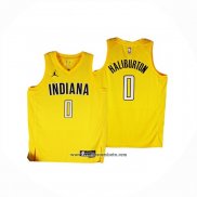 Camiseta Indiana Pacers Tyrese Haliburton NO 0 Statement 2025-26 Amarillo