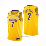 Camiseta Los Angeles Lakers Carmelo Anthony #7 Icon 2020 Amarillo