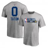 Camiseta Manga Corta All Star 2024 Jayson Tatum Gris
