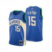 Camiseta Milwaukee Bucks Cameron Payne #15 Ciudad 2023-24 Azul