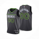 Camiseta Minnesota Timberwolves Personalizada Statement 2024-25 Gris