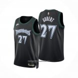 Camiseta Minnesota Timberwolves Rudy Gobert NO 27 Classic 2025-26 Negro