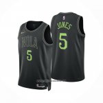 Camiseta New Orleans Pelicans Herbert Jones #5 Ciudad 2023-24 Negro