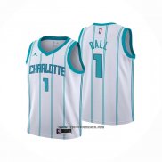 Camiseta Nino Charlotte Hornets LaMelo Ball #1 Association 2022-23 Blanco