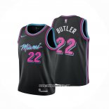 Camiseta Nino Miami Heat Jimmy Butler #22 Ciudad Negro