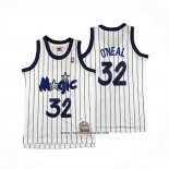 Camiseta Nino Orlando Magic Shaquille O'Neal #32 Mitchell & Ness 1993-94 Blanco