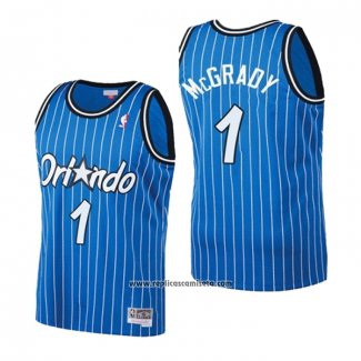 Camiseta Nino Orlando Magic Tracy McGrady #1 Mitchell & Ness 2003-04 Azul