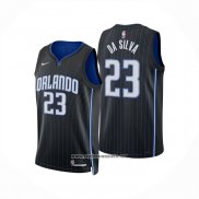 Camiseta Orlando Magic Tristan Da Silva NO 21 Icon 2024-25 Negro