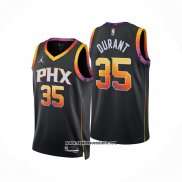 Camiseta Phoenix Suns Kevin Durant #35 Statement 2022-23 Negro