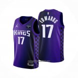 Camiseta Sacramento Kings Kessler Edwards #17 Statement 2023-24 Violeta