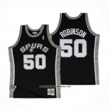 Camiseta San Antonio Spurs David Robinson #50 Mitchell & Ness Negro