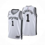 Camiseta San Antonio Spurs Victor Wembanyama #1 Association 2022-23 Blanco