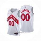 Camiseta Toronto Raptors Personalizada Association 2024-25 Blanco