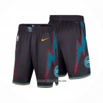 Pantalone Detroit Pistons Ciudad 2025-26 Negro