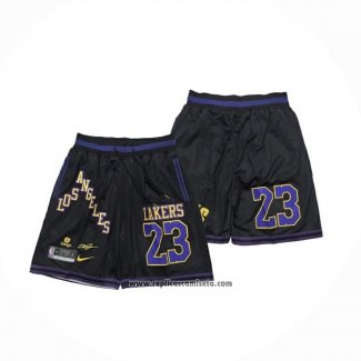 Pantalone Los Angeles Lakers Just Don Negro1
