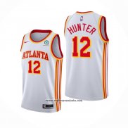 Camiseta Atlanta Hawks De'Andre Hunter #12 Association 2020-21 Blanco