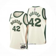 Camiseta Boston Celtics Al Horford #42 Ciudad 2023-24 Blanco