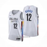Camiseta Brooklyn Nets Joe Harris #12 Ciudad 2022-23 Blanco