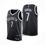 Camiseta Brooklyn Nets Kevin Durant #7 Icon 2020-21 Negro