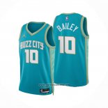 Camiseta Charlotte Hornets Amari Bailey #10 Ciudad 2023-24 Verde