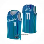 Camiseta Charlotte Hornets Cody Martin #11 Ciudad 2021-22 Azul
