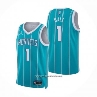 Camiseta Charlotte Hornets LaMelo Ball #1 Icon 2022-23 Verde