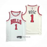 Camiseta Chicago Bulls Derrick Rose #1 Association 2021 Blanco