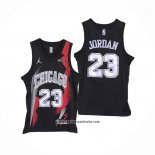 Camiseta Chicago Bulls Michael Jordan #23 Fashion Royalty Negro