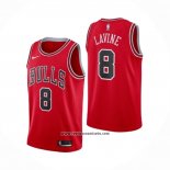 Camiseta Chicago Bulls Zach Lavine #8 Icon Rojo