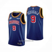 Camiseta Golden State Warriors Andre Iguodala #9 75th Anniversary Azul