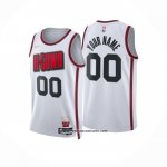 Camiseta Houston Rockets Personalizada Ciudad 2024-25 Blanco