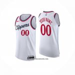 Camiseta Los Angeles Clippers Personalizada Association 2024-25 Blanco