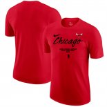 Camiseta Manga Corta Chicago Bulls Rojo