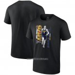 Camiseta Manga Corta Denver Nuggets 2023 NBA Finals Champions MVP Rainbow Negro