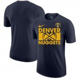 Camiseta Manga Corta Denver Nuggets Negro