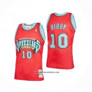 Camiseta Memphis Grizzlies Mike Bibby #10 Mitchell & Ness 1998-99 Rojo