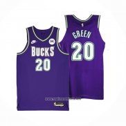 Camiseta Milwaukee Bucks A.C. Green #20 Classic 2022-23 Violeta