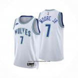 Camiseta Minnesota Timberwolves Wendell Moore JR #7 Classic 2023-24 Blanco