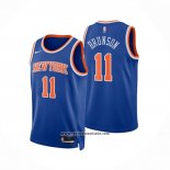 Camiseta New York Knicks Jalen Brunson #11 Icon 2022-23 Azul