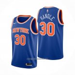 Camiseta New York Knicks Julius Randle #30 Icon 2020-21 Azul