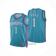 Camiseta Nino Charlotte Hornets LaMelo Ball #1 Classic 2023-24 Verde