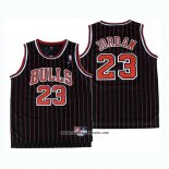 Camiseta Nino Chicago Bulls Michael Jordan #23 Retro 1995-96 Negro