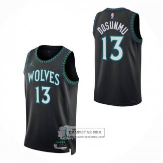 Camiseta Nino Minnesota Timberwolves Ayo Dosunmu NO 13 Statement 2026-27 Negro
