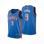 Camiseta Oklahoma City Thunder Alex Caruso NO 9 Icon 2025-26 Azul